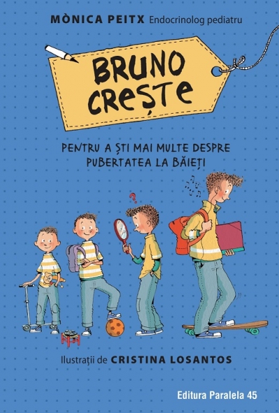 Bruno crește: pentru a ști mai multe despre pubertatea la băieți